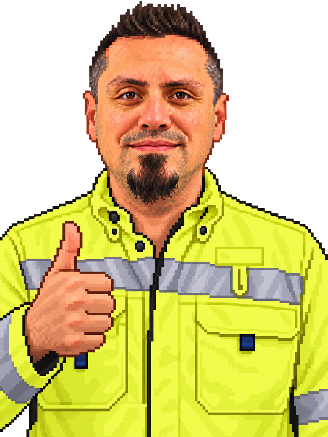 Mutlu yönetici portresi